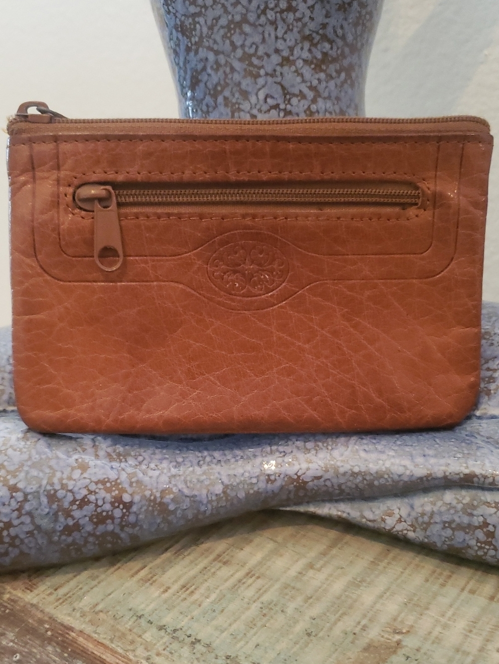 Leather Card Cash Stash Wallet
